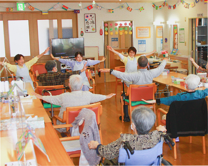 一人ひとりの心と身体に合わせて医療×リハビリのチームで対応